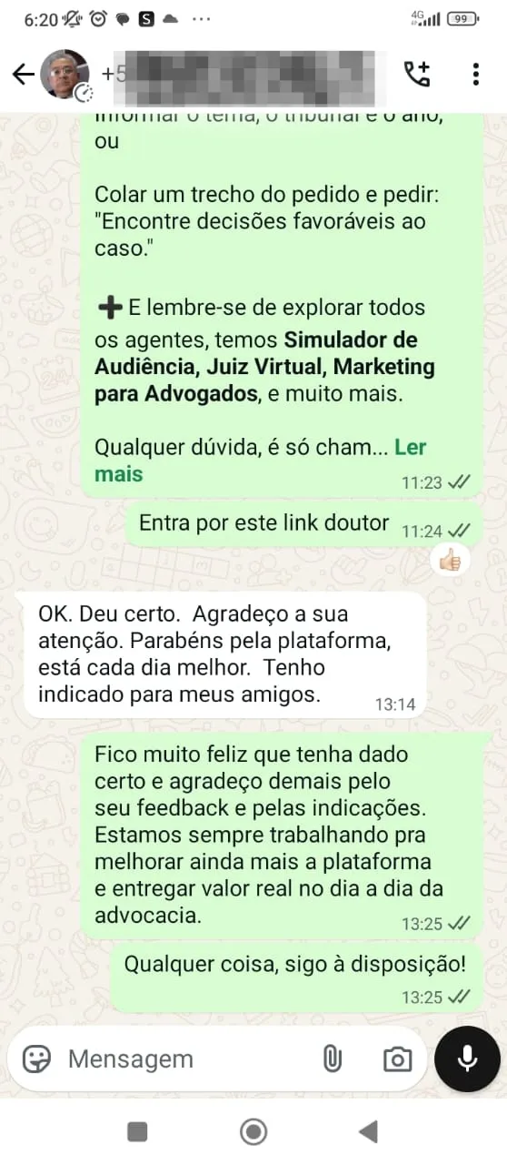 Depoimento real de advogado assinante AdvTurbo IA 3